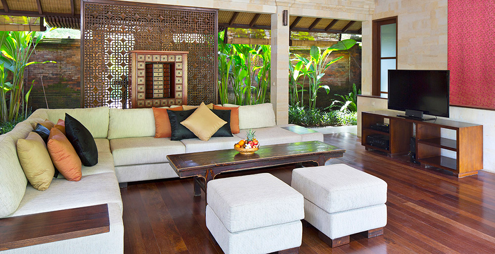 Nyanyi Riverside Villas - Villa Iskandar - Living area
